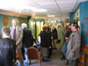 In the bar at Liz McLaughlin's Dedication Ceremony