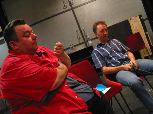 In Rehearsals 2003 Photo By Francis Pindar